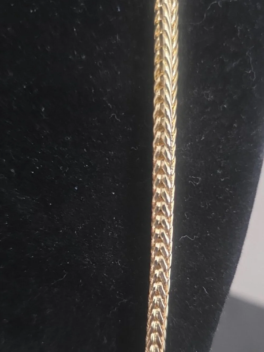 New 24inch 18K Gold Filled Franko Chain Necklace, 4.2mm